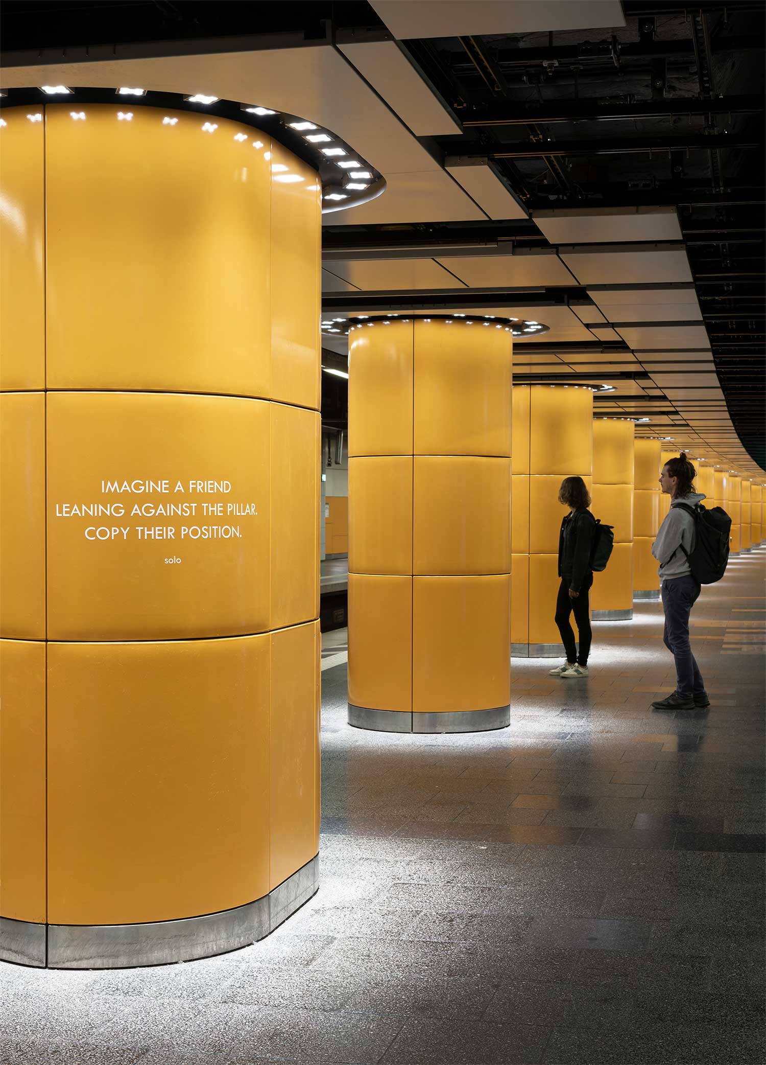 Bild von Säuleninstallation